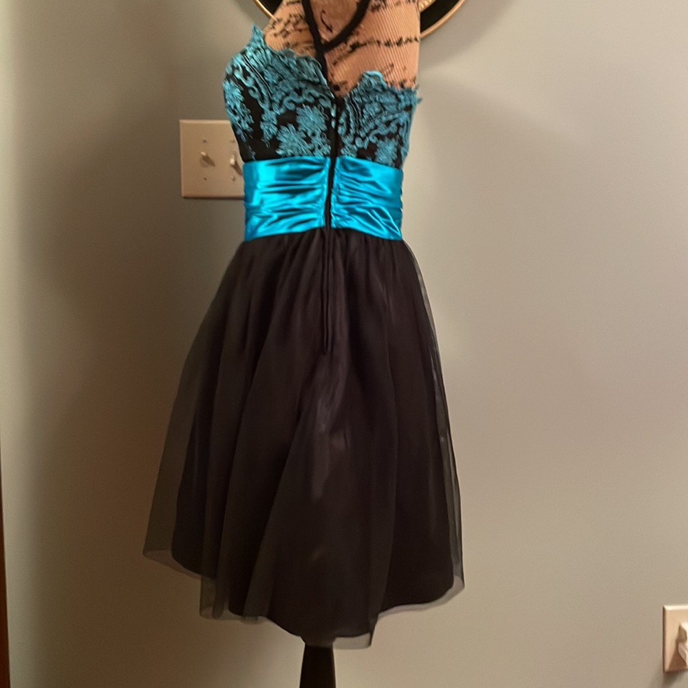 Hailey Logan by Adrianna Papell dress vintage 1980s size 9/10 - Picture 6 of 9